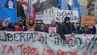 Liberaron al detenido por protestar contra la caravana de Milei y Espert