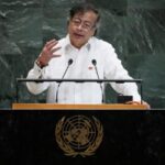 Petro se suma a protesta en Nueva York contra...