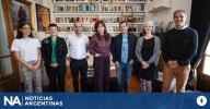 Cristina Kirchner se reunió con los candidatos de Fuerza Patria en la Ciudad de Buenos Aires