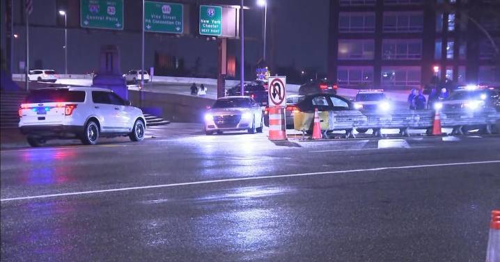 Man shot in road rage incident on Vine Street Expressway near I-676 ramp in Philadelphia, police say