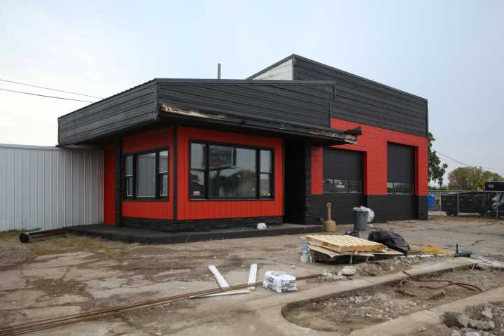 Site of former Muffler Man shop in Moorhead gets facelift