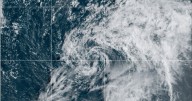 Tropical Storm Gabrielle forecast to reach hurricane strength despite struggles over Atlantic