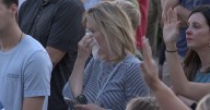 Community gathers at Memorial Park for a prayer tribute to honor Charlie Kirk