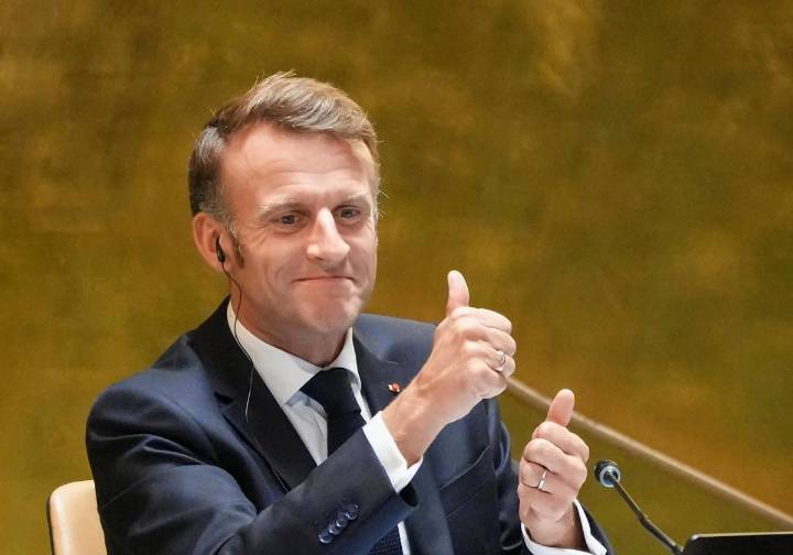 Macron anuncia el reconocimiento del Estado palestino porque «ha llegado la hora de la paz»