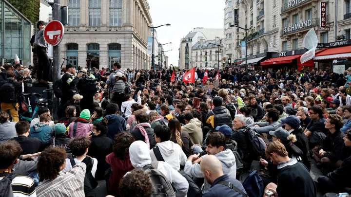 Cientos de Detenciones Durante Jornada de Protestas en Francia