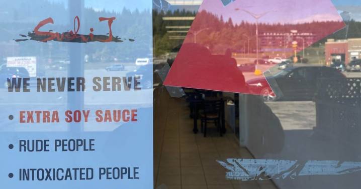 B.C. sushi restaurant refuses to provide extra soy sauce