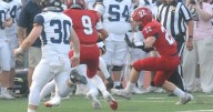 Patriots build big lead, hold off Eagles for first win