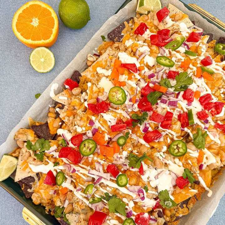Elise Jesse’s White Chicken Chili Nachos Recipe