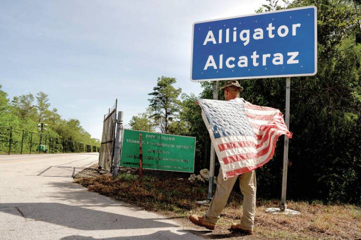 Appeals court says ‘Alligator Alcatraz’ detention center can stay open