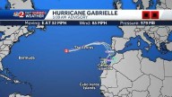 Tracking Hurricane Gabrielle: Maps, path, spaghetti models