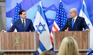 Netanyahu junto a Rubio: Nos apoyamos ante los gobiernos débiles que nos presionan