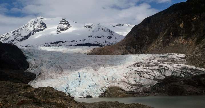Man missing after meltwater pushed him into Alaska glacier shaft