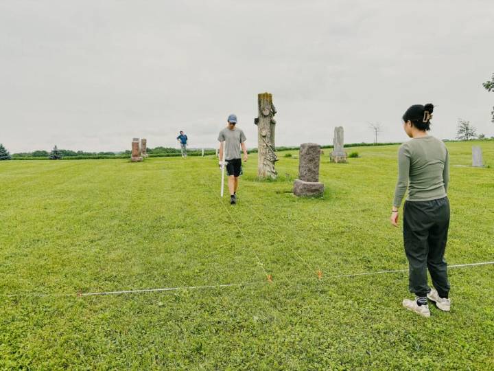 Luther College research team looks for possible unmarked burials