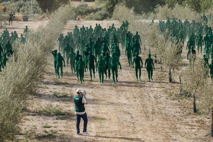 Spencer Tunick, el fotógrafo de los desnudos masivos, captura el alma de Granada