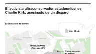 [Infografía] La búsqueda del asesino de Kirk prosigue con un llamamiento a la colaboración ciudadana