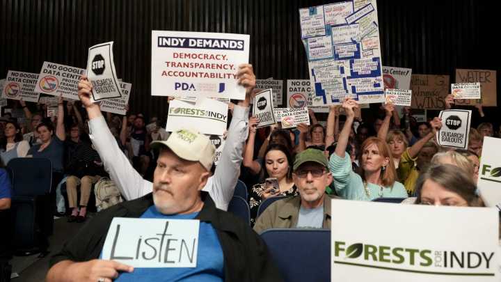 What Bernie Sanders said about shelved Franklin Township data center