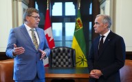 Moe, Carney hold meeting on Chinese canola tariffs and broader trade issues