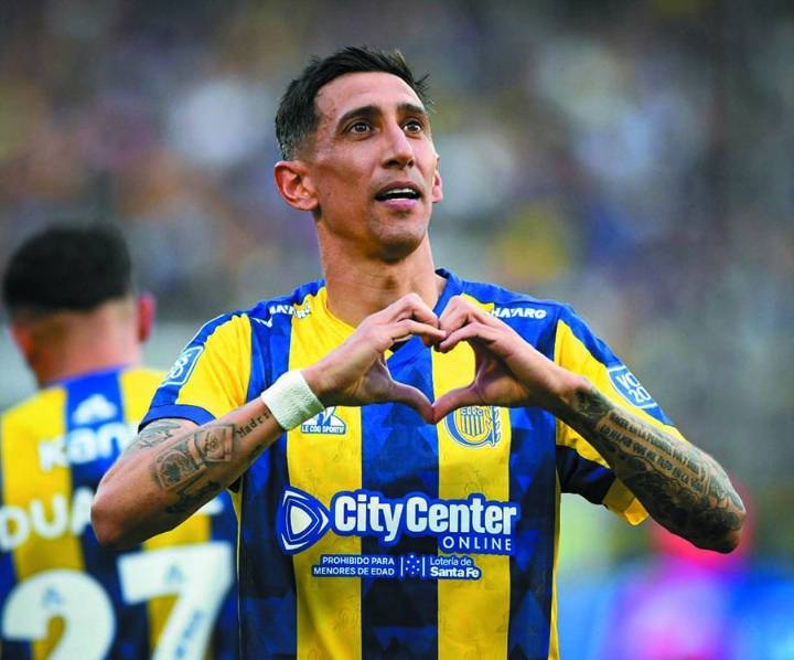 Con gol olímpico de Di María, igualaron Boca y Central