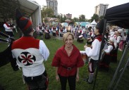 Victoria García, pregonera de las fiestas por San Miguel: «La Mixta es un reflejo de la entrega y esfuerzo del barrio de Pumarín»