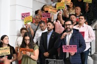 Aprovecha Morena manifestación en el Congreso de CDMX y evita votar: MC