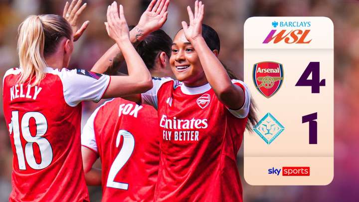 Arsenal 4-1 London City Lionesses 