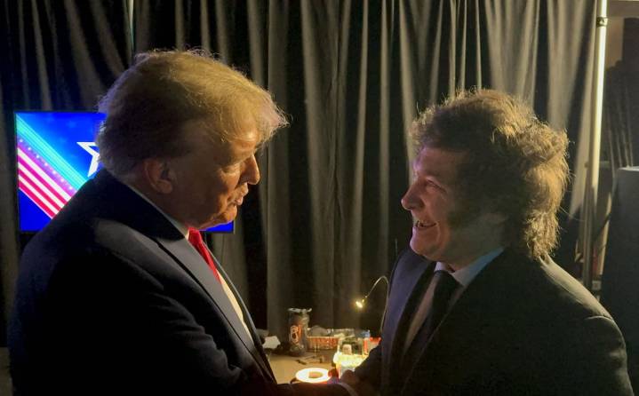 Donald Trump expresa su respaldo a la reelección de Javier Milei en 2027