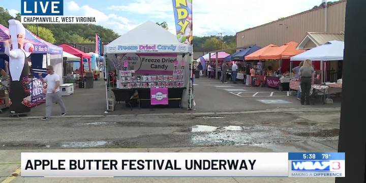 Apple Butter Festival underway