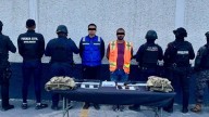 Detienen a dos personas en Pesquería; les aseguran armas largas y drogas