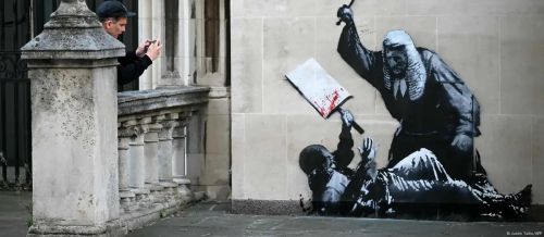 Mural de Banksy en Londres es denunciado como "criminal"