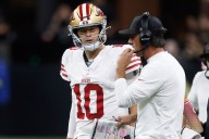 Kurtenbach: Kyle Shanahan gets the last laugh as he and Mac Jones lead the 49ers to a vintage win