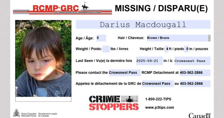 Massive search underway for missing 5