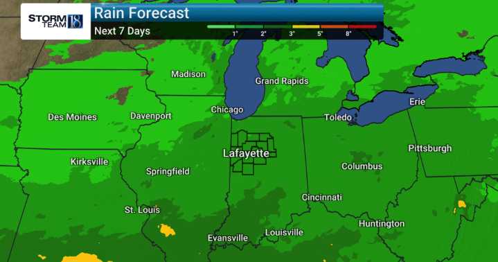 Warm Spell Breaks Amidst Increasing Showers and Storms