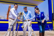 Colocan primera piedra a futura Alameda La Unión en Manchay