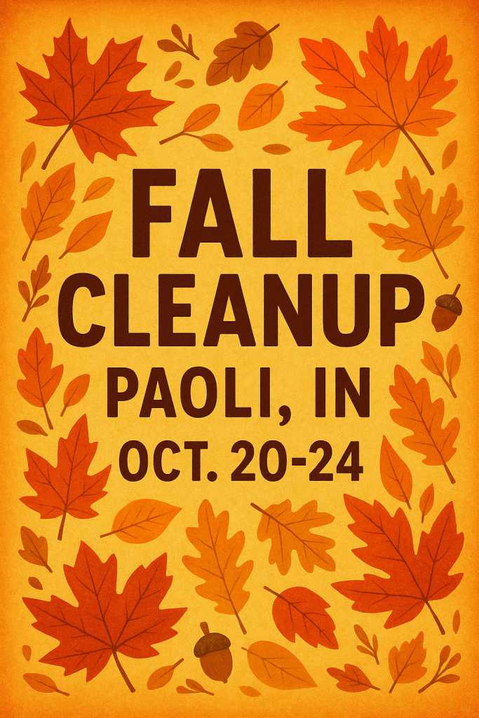 Paoli schedules fall cleanup week Oct. 20