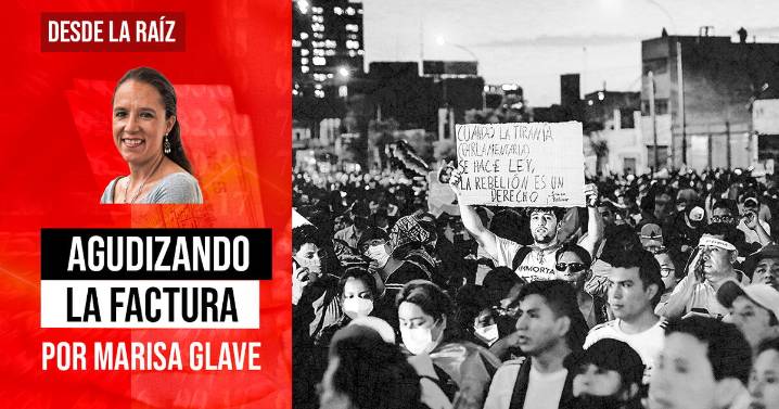 Agudizando la fractura, por Marisa Glave