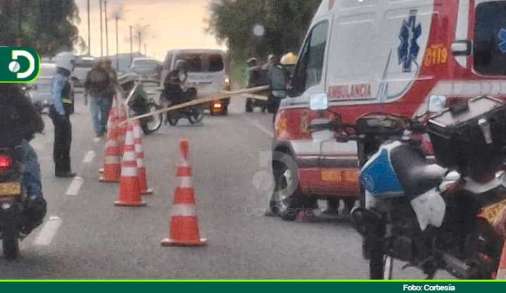Marinilla: dos hombres fueron asesinados por sicarios en moto en la autopista Medellín