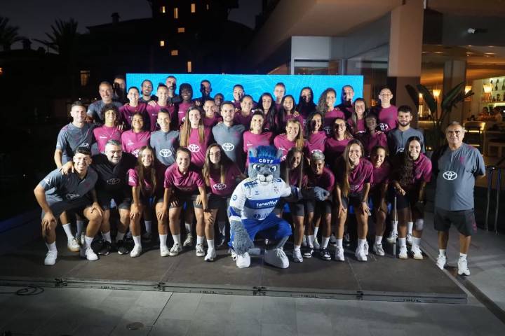 El Costa Adeje Tenerife Egatesa presenta la temporada de la ilusión y del compromiso