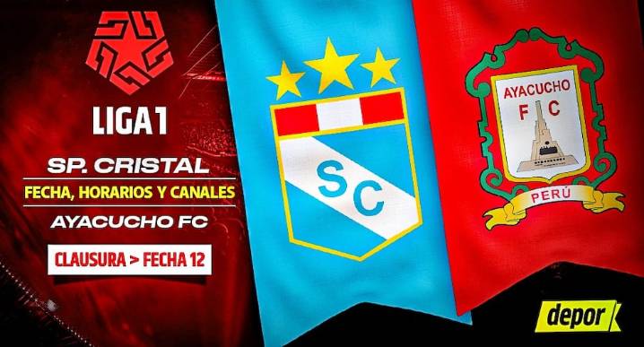 Por Liga 1 2025: canales para ver Sporting Cristal vs. Ayacucho FC