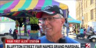 Bluffton man honored as Grand Marshal at town’s street fair