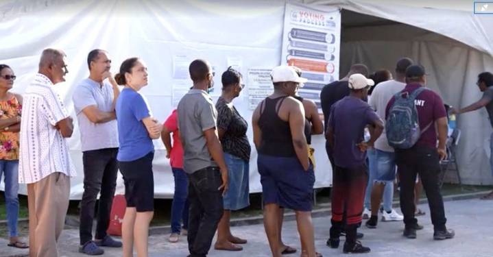 Guyana's ruling party PPP leads partial vote tally as it seeks to hold control of parliament