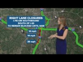 Traffic delays on I-75/85 southbound Thursday morning