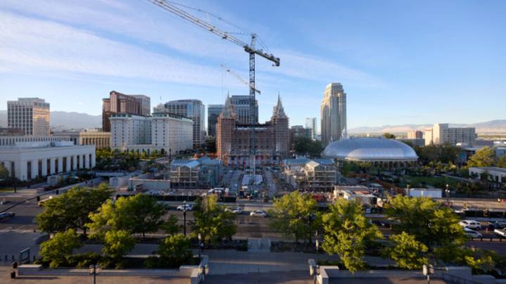 New photos show renovation progress at Salt Lake City Temple