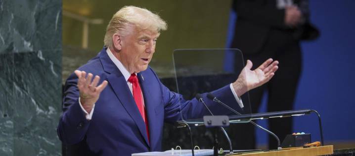Reconocer el Estado palestino es una "recompensa" para Hamás: Donald Trump