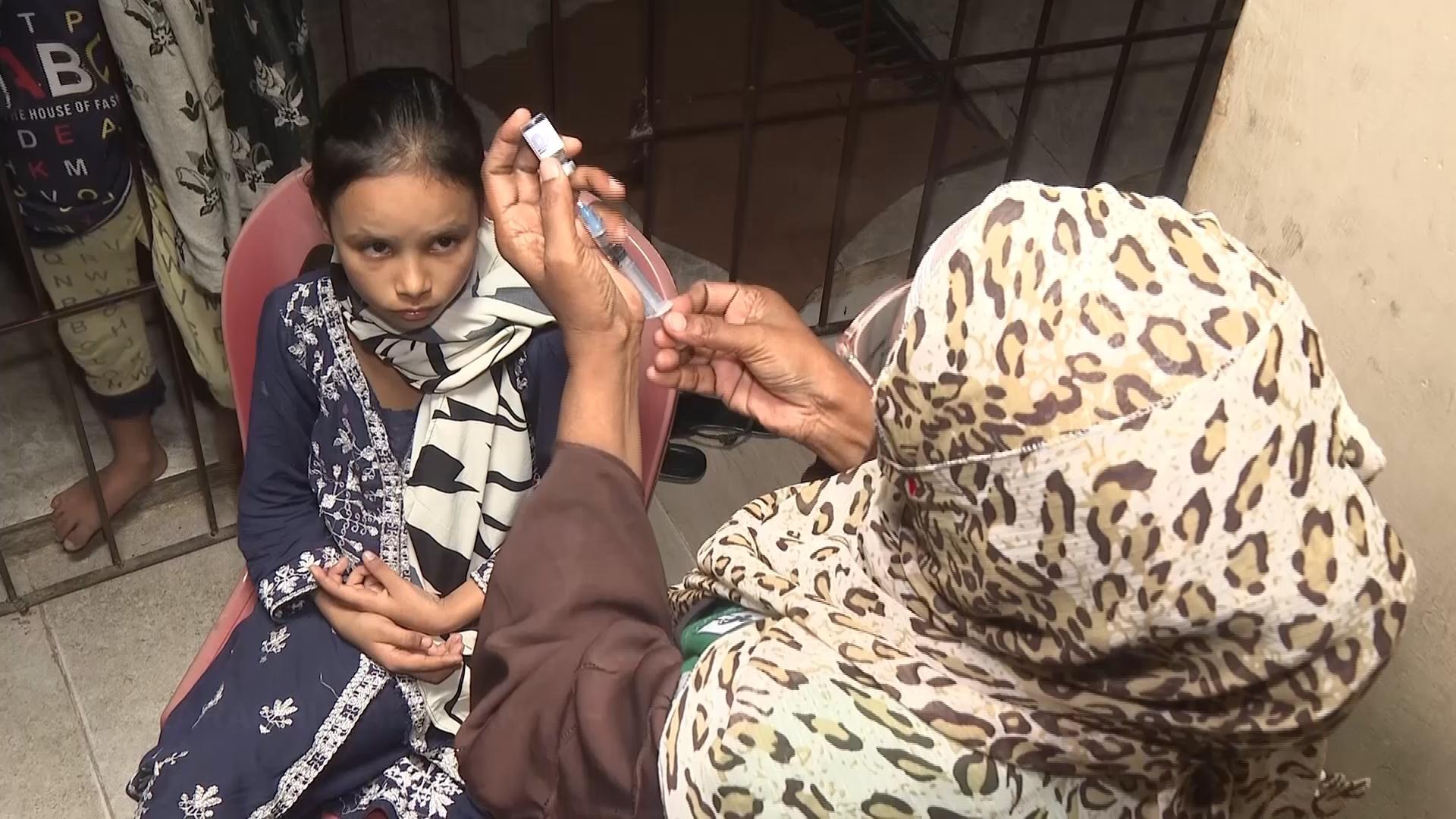 Pakistan vaccinates around 9 million girls against HPV virus that causes cervical cancer