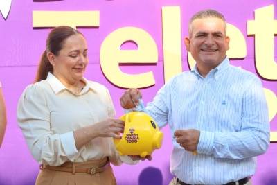 Alcalde arranca en Navolato la Colecta Teletón 2025