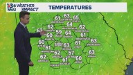 A little warmer every day into the weekend