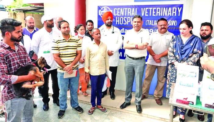 AHD Jammu organises dog vaccination camp