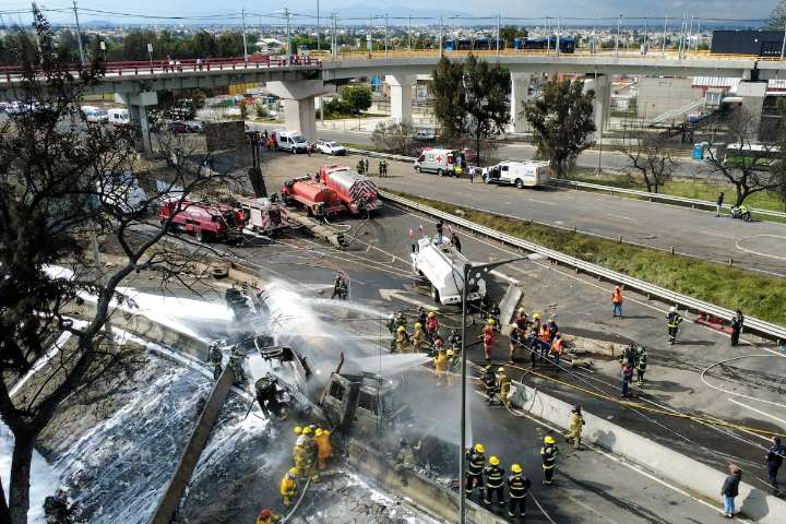 La explosión de la pipa de gas en Iztapalapa deja ya 31 muertos