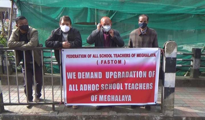Adhoc teachers continue stir