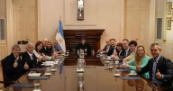 Elecciones 2025. Javier Milei reunió a su gabinete antes del acto de cierre de campaña de La Libertad Avanza en Buenos Aires